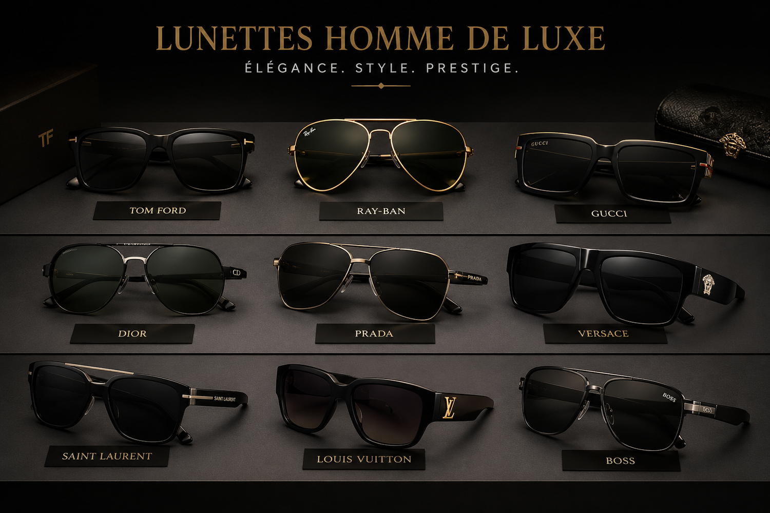 Lunette de soleil Homme