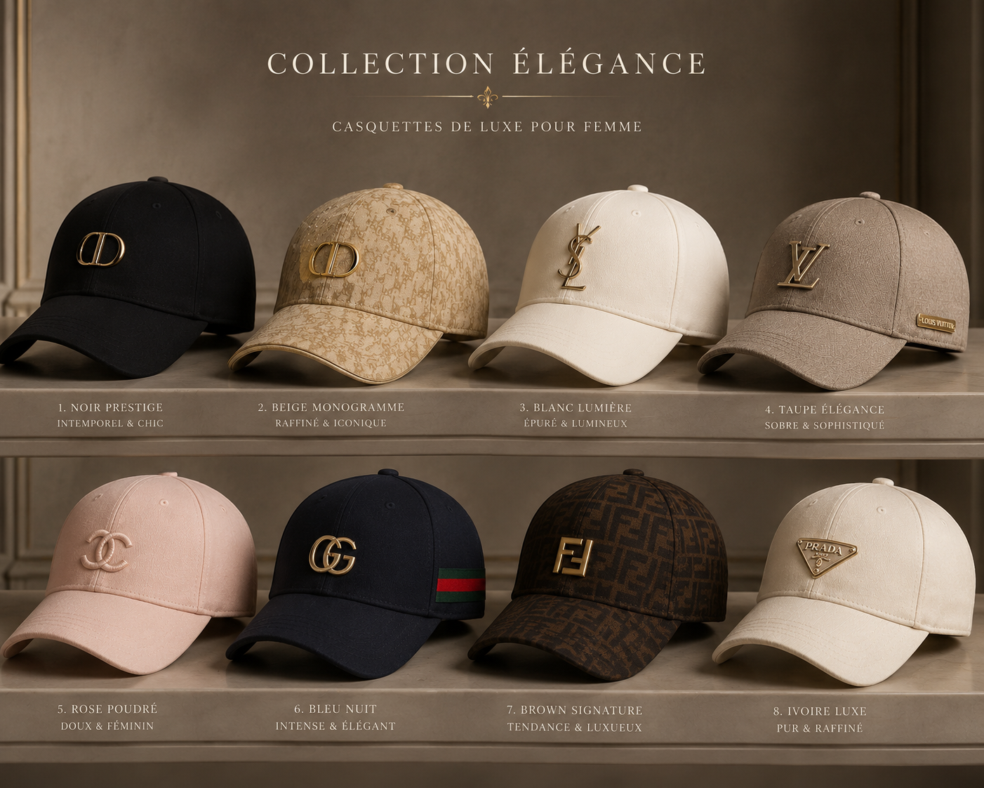 Casquette femme