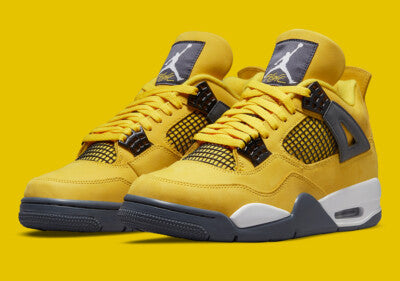 Retro 4 Electric Yellow